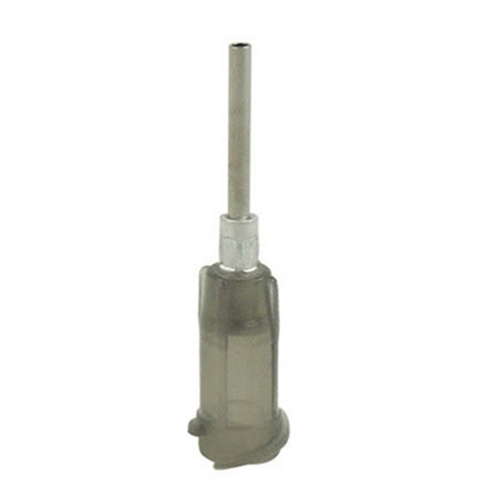 16 Gauge Grey Aluminum Hub Dispensing Tips