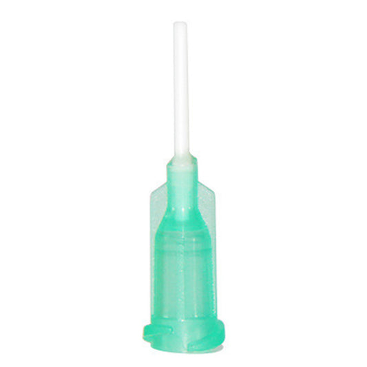 Flexible Dispensing Needle 18 Gauge Green