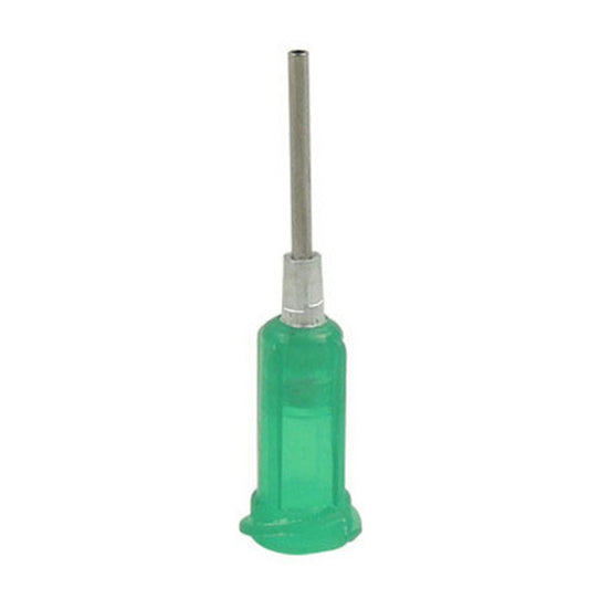 18 Gauge Green Aluminum Hub Dispensing Tips(50 pcs/pack)