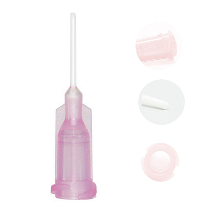Flexible Dispensing Needle 20 Gauge Pink detail