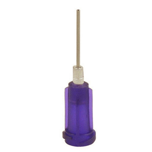 21 Gauge Purple Aluminum Hub Dispensing Tips