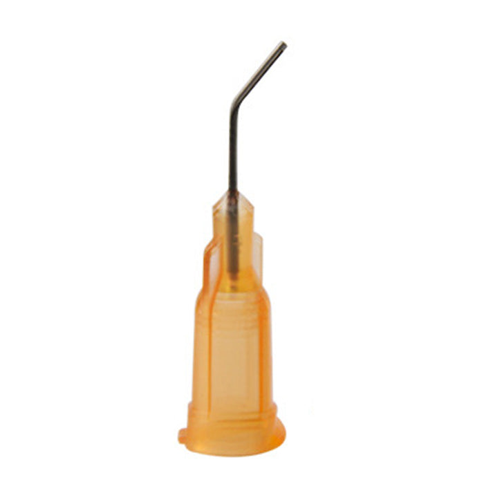 Angled Dispensing Needle 23 Gauge Orange
