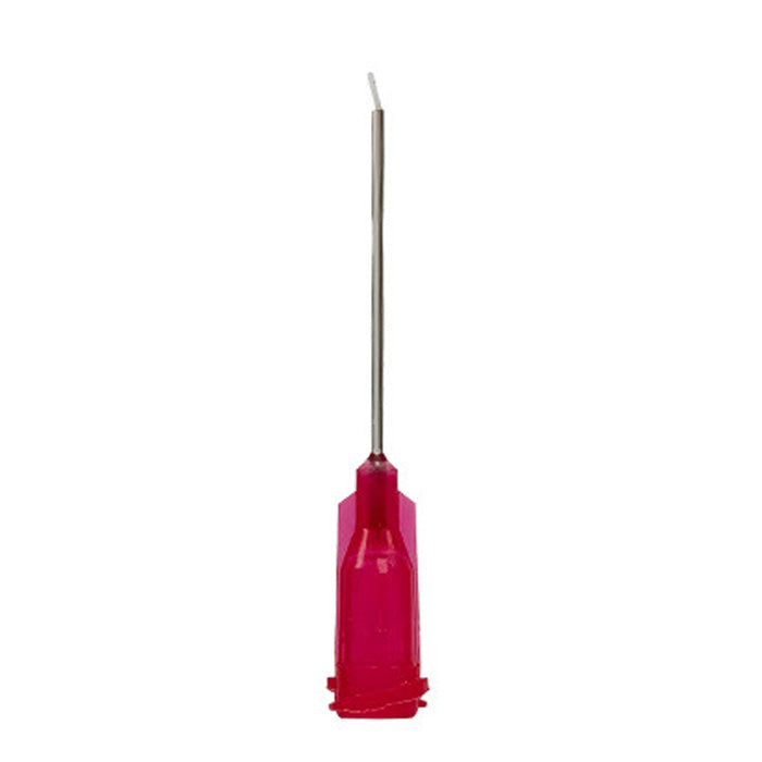 PTFE Tips 27 Gauge Red 25.4 mm (1")