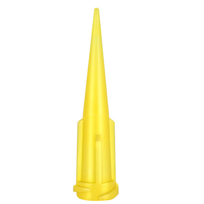Tapered Dispensing Needle 27 Gauge Yellow