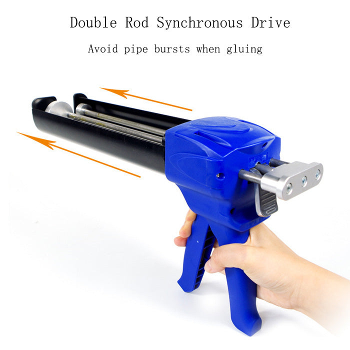 375 ML 4:1 Dual Cartridge Dispensing Gun Avoid Pipe Bursts When Gluing