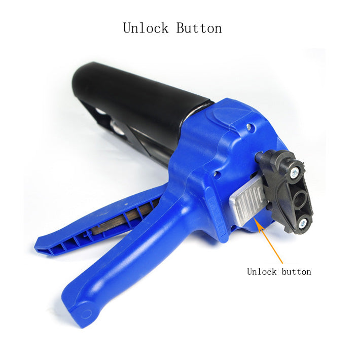 585 ML 3:1 Dual Cartridge Dispensing Gun Unlock Button