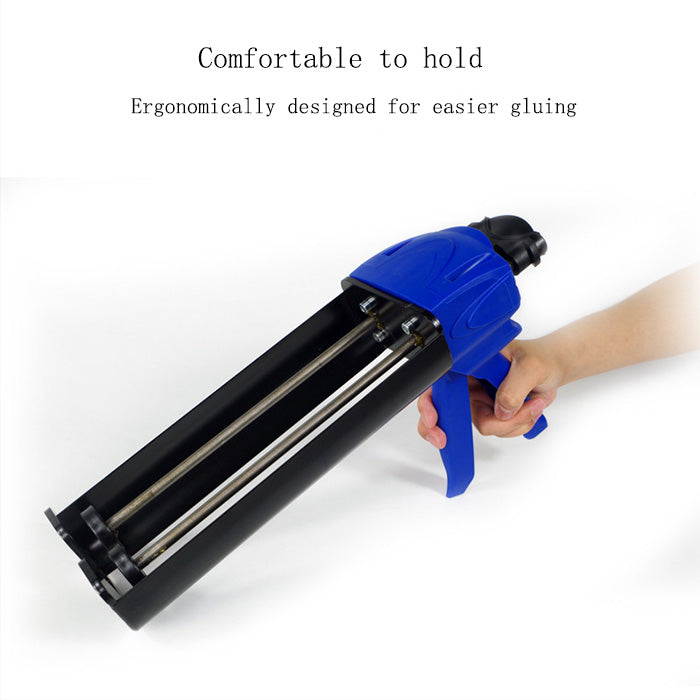 600 ML 1:1 Dual Cartridge Dispensing Gun Comfortable to Hold