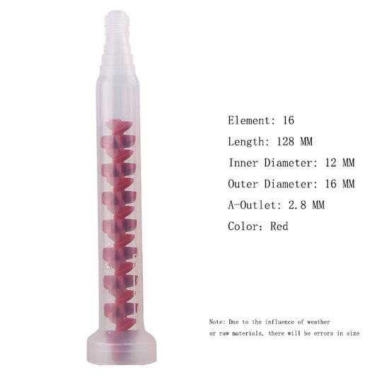 Dynamic mixer D1-RM12-16-red-Btektech
