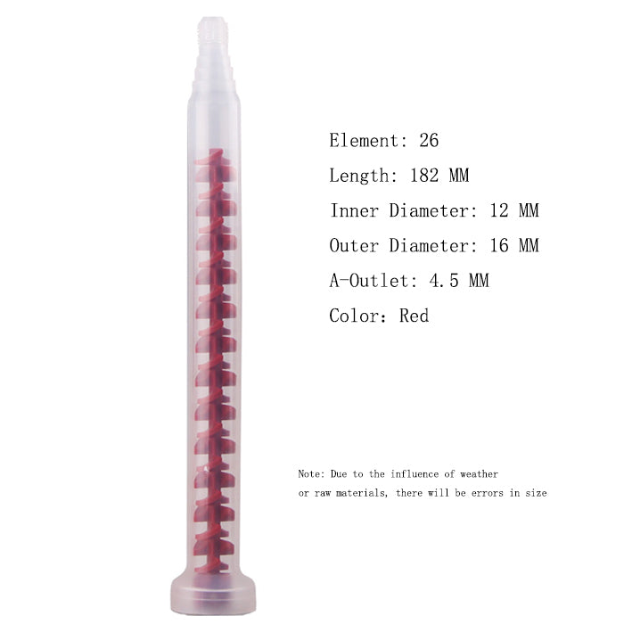 Dynamic mixer D3-RM12-26-red-Btektech