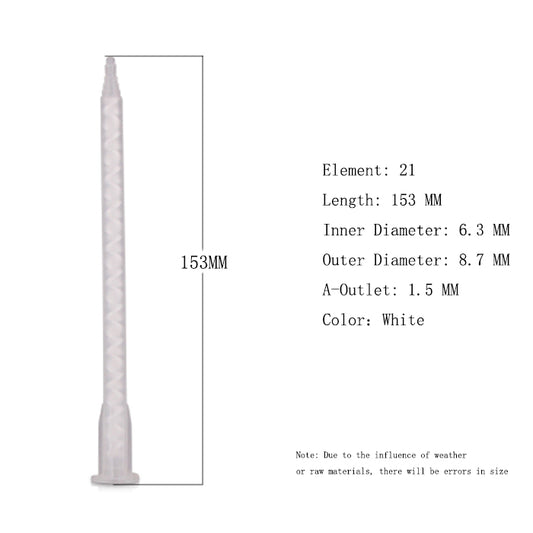 Btektech static mixer PMA6.3-21S