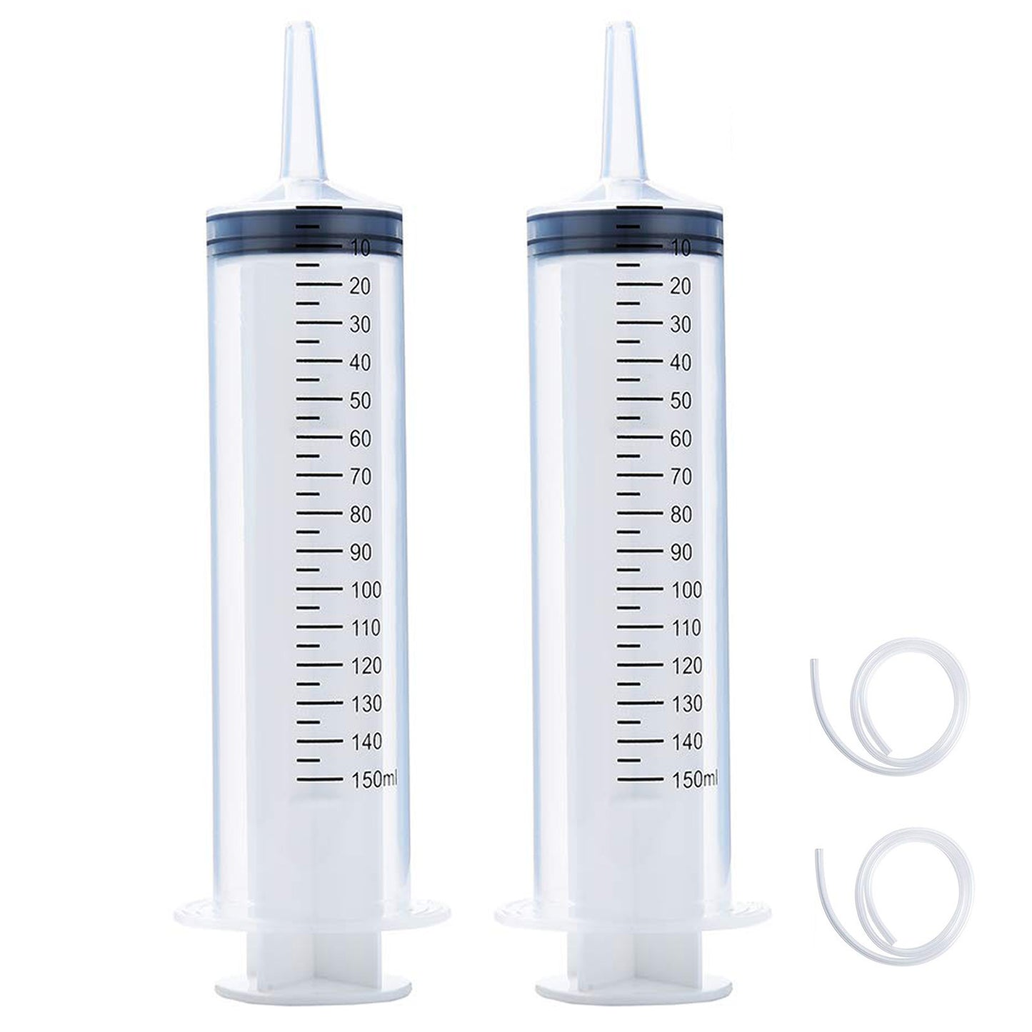 150ml Large Syringe with 2 39 inch Plastic Tubing for liquid