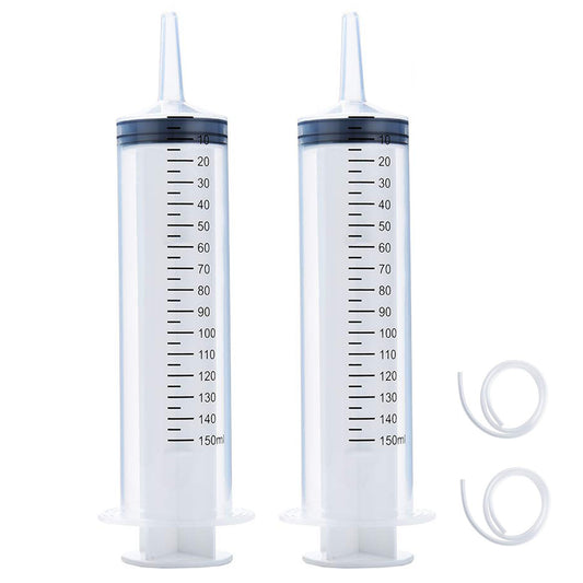 150ml Large Syringe with 2 39 inch Plastic Tubing for liquid