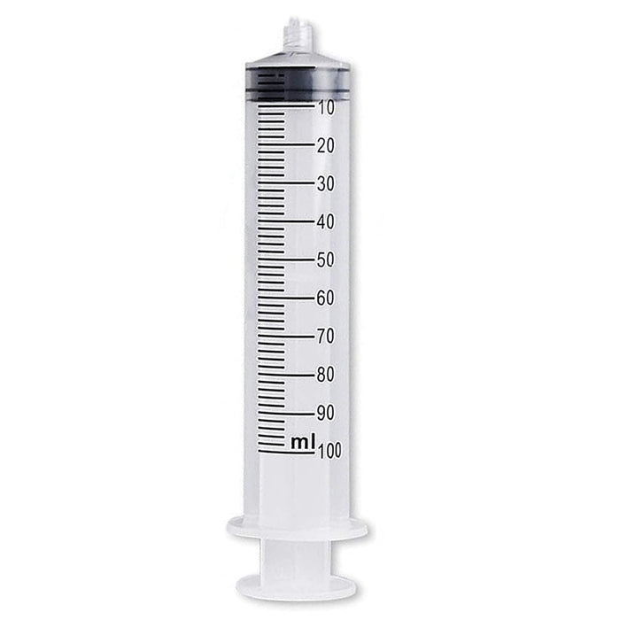 100CC Luer Lock Plastic Syringe