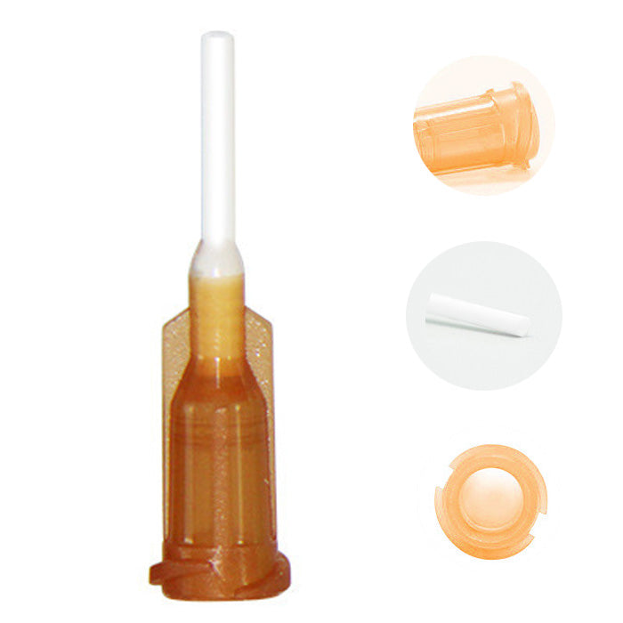Flexible Dispensing Needle 15 Gauge Amber detail