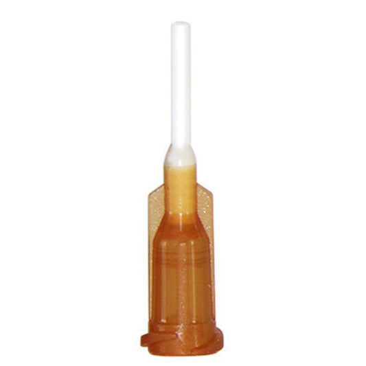 Flexible Dispensing Needle 15 Gauge Amber