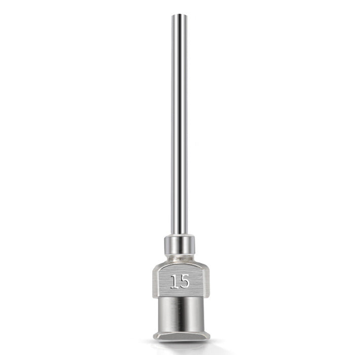 15 Gauge Stainless Steel Dispensing Tips Length 25.4 mm