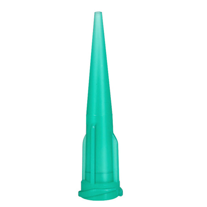 Tapered Dispensing Needle 18 Gauge Green