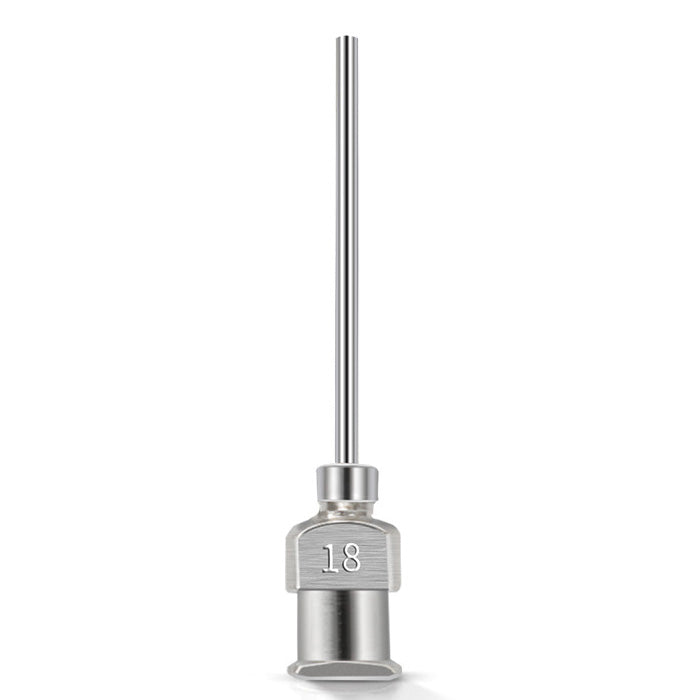 18 Gauge Stainless Steel Dispensing Tips Length 25.4 mm