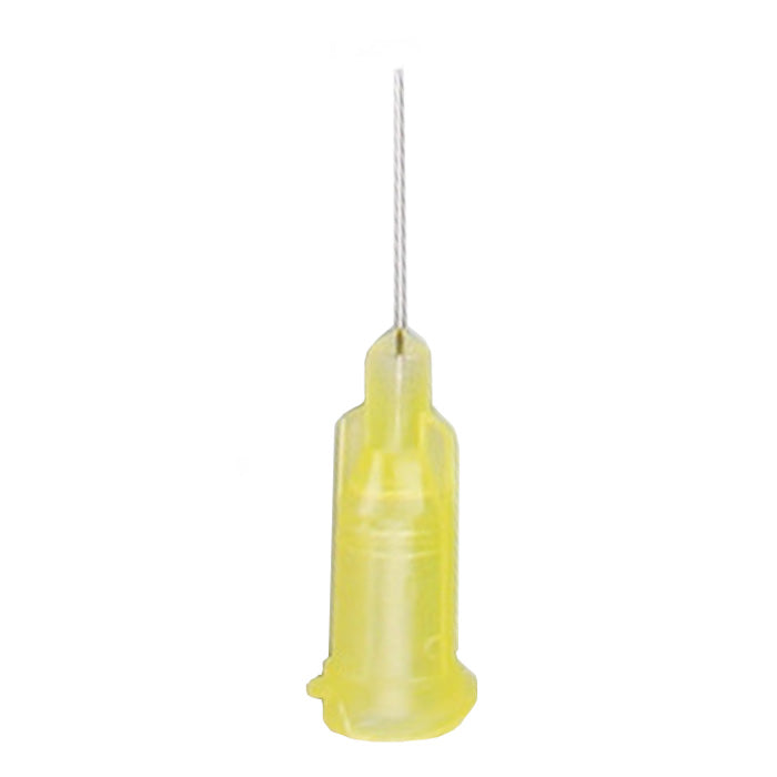 Dispensing Needle Straight 32 Yellow